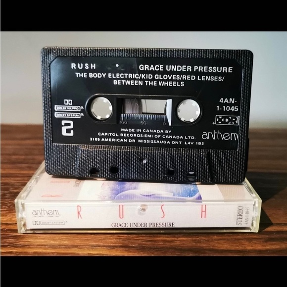 RUSH - Grace Under Pressure - Cassette - Picture 2 of 2